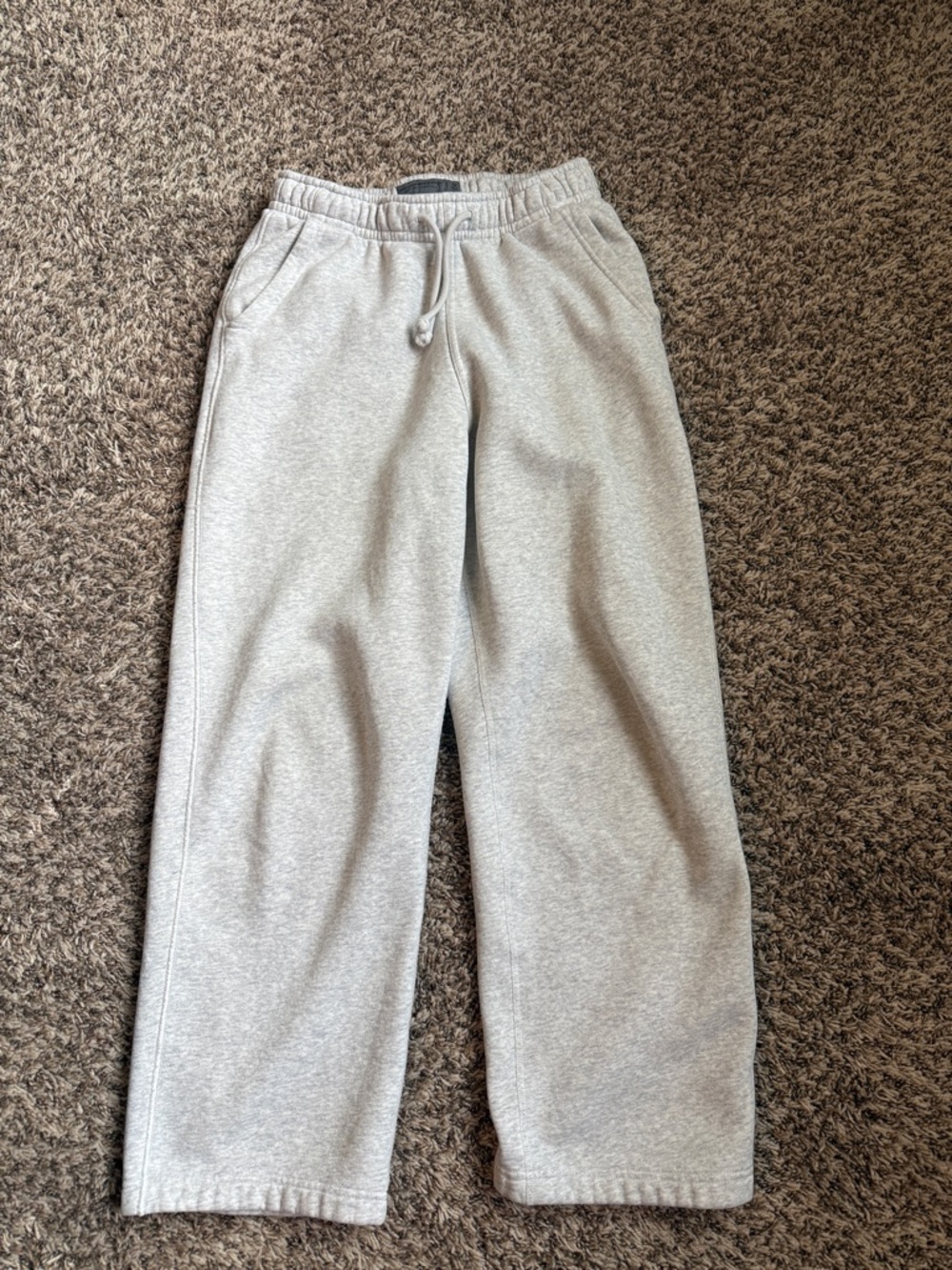 Abercrombie and Fitch Light Gray Casual Sweatpants - Comfortable Everyday Wear
